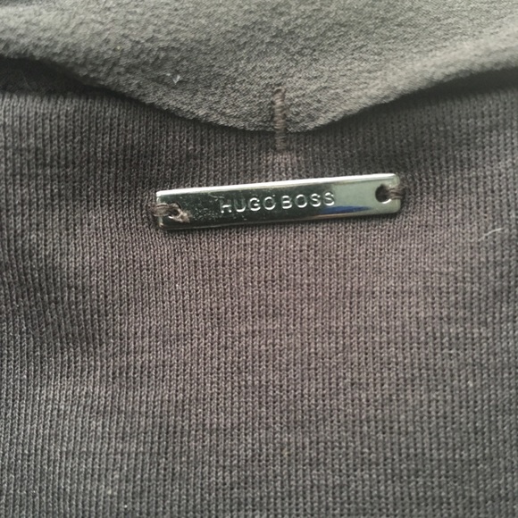 Boss by Hugo Boss Steel Grey Cotton Long Sleeve Shirt Sz XS - Picture 8 of 16